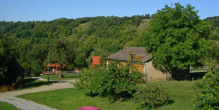 Ausblick vom Balkon